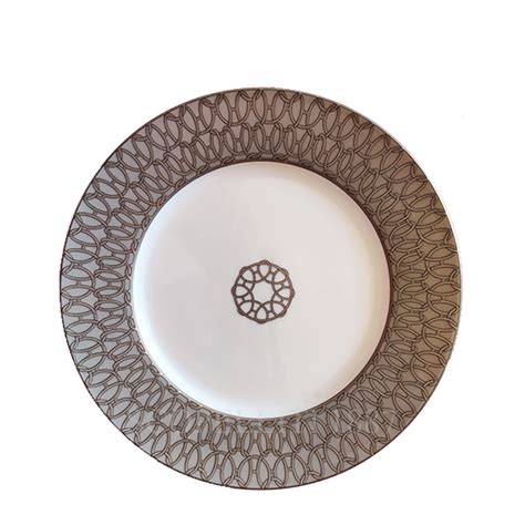 fil d'argent hermes|Hermes Paris Dessert Plate Fil d'Argent Set of 2 Porcelain  .